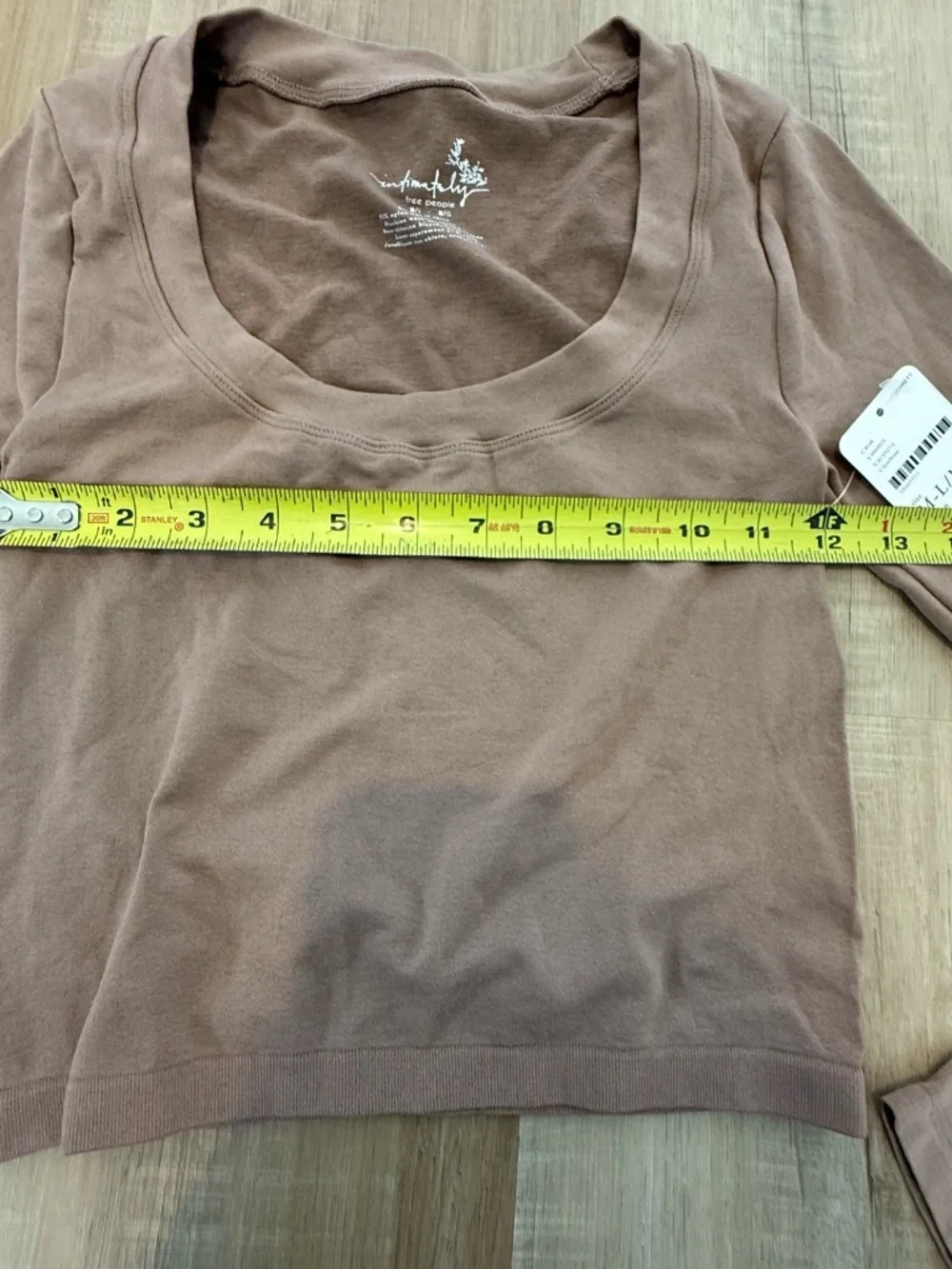 Intimately Free People Seamless Scoop Neck Top Size M/L (NWT)